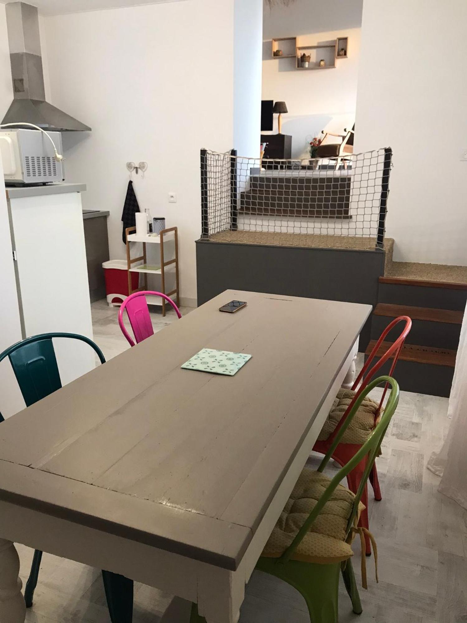 Charmante Maison, Terrasse Vue Mer 莱萨布勒-多洛讷 外观 照片